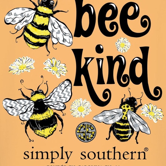 Simply Southern Bee Kind Long Sleeve - Picture 3 of 8